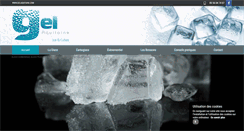 Desktop Screenshot of gelaquitaine.com
